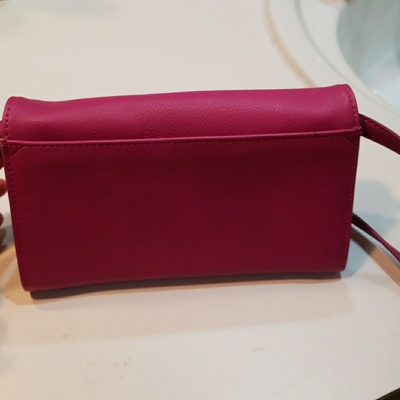 Pink Liz Claiborne hand bag/cross body bag - Picture 5 of 8
